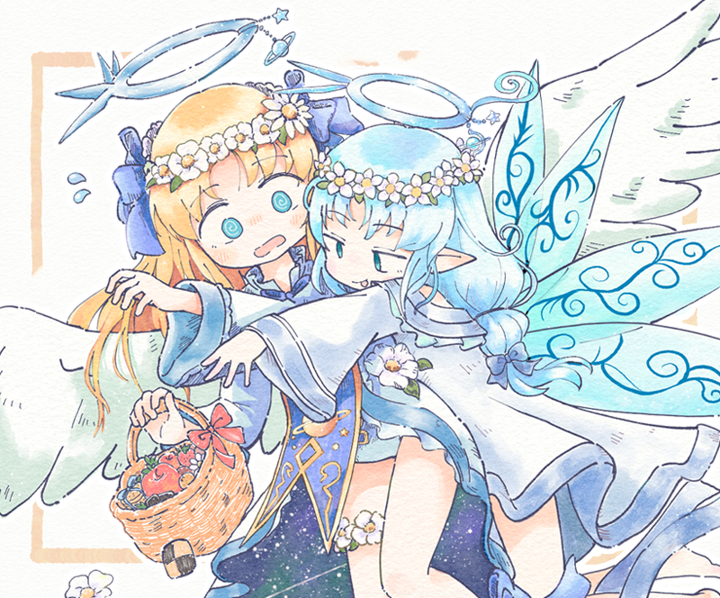 リヴェットちゃんとアトリアちゃん